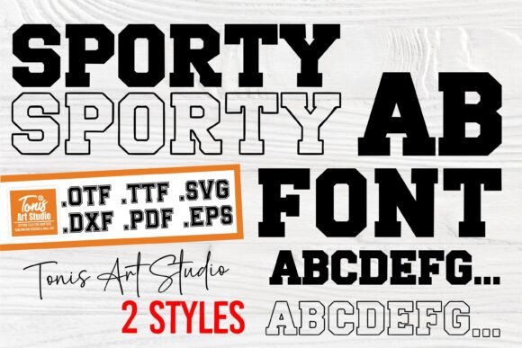 Ab Sporty: Bold Athletic Font for Dynamic Designs