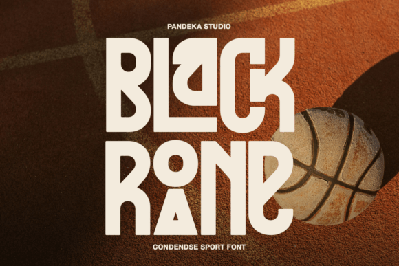 Black Roane: Bold Condensed Font for Sports Branding