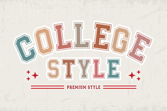 Collegestyle Regular: A Typeface for Dynamic Branding