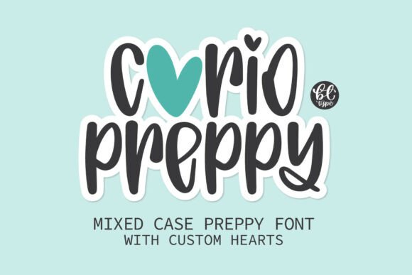 Corio Preppy: The Fresh, Girly Typeface for Modern Design