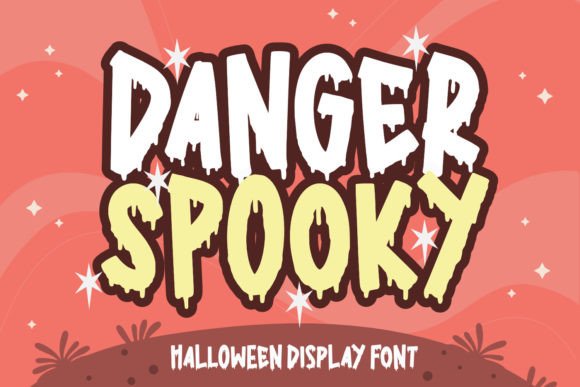 Danger Spooky: A Melting Typeface for Nightmarish Design