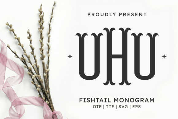 Fishtail Monogram Regular Font: A Creative Summer Style