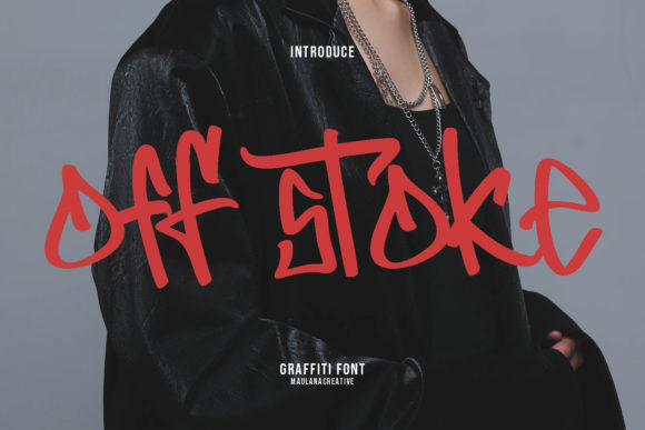 Off Stoke Font: A Whimsical Graffiti Style Typeface