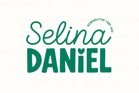 Selina Daniel Duo Font: Elegance Meets Playful Charm