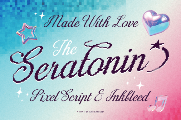 Seratonin: A Font Blending Nostalgia with Modern Charm