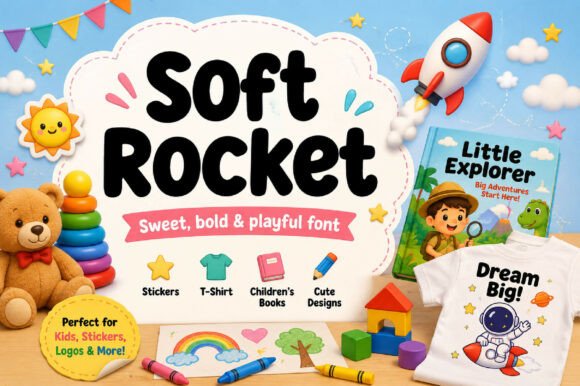 Soft Rocket: A Font That Captures Joyful Energy