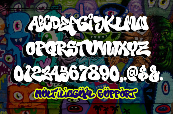 Wild Hustle Graffiti: Bold Style for Creative Projects
